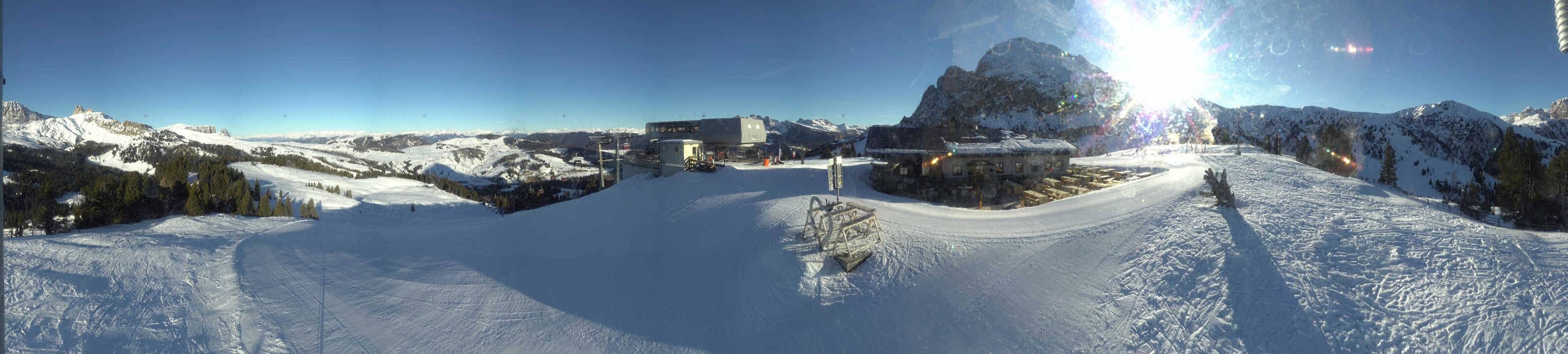 Archiv Foto Webcam Seiser Alm - Bergstation Florianlift