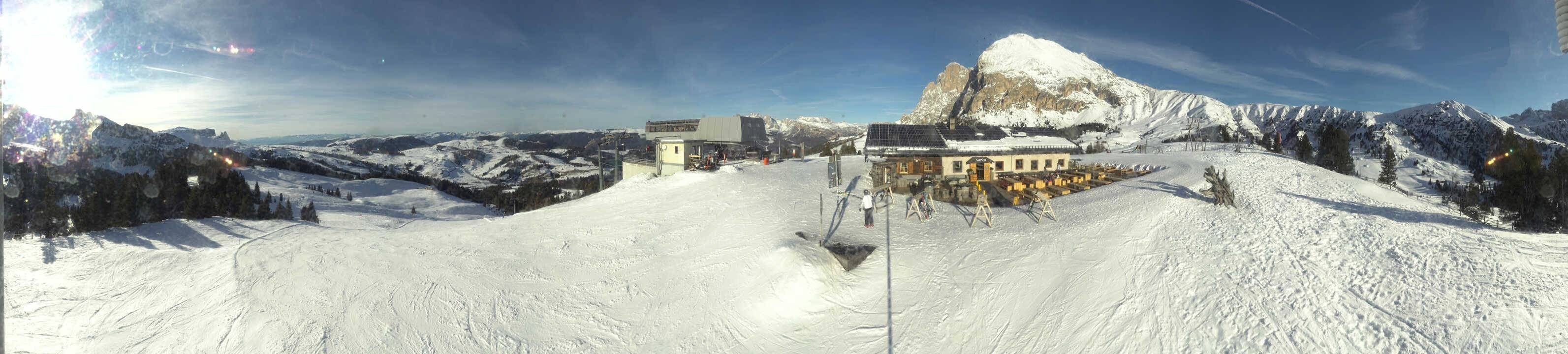 Archiv Foto Webcam Seiser Alm - Bergstation Florianlift