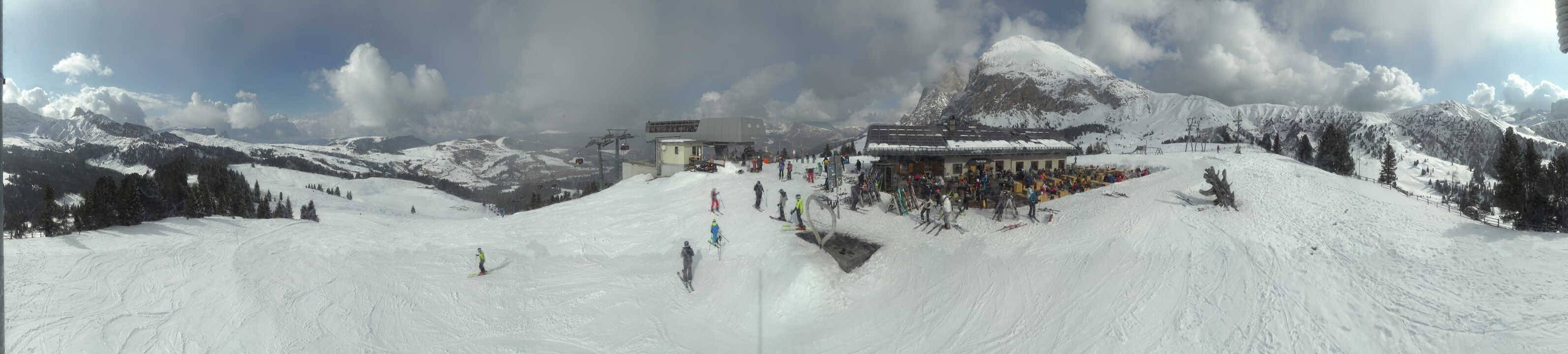 Archiv Foto Webcam Seiser Alm - Bergstation Florianlift