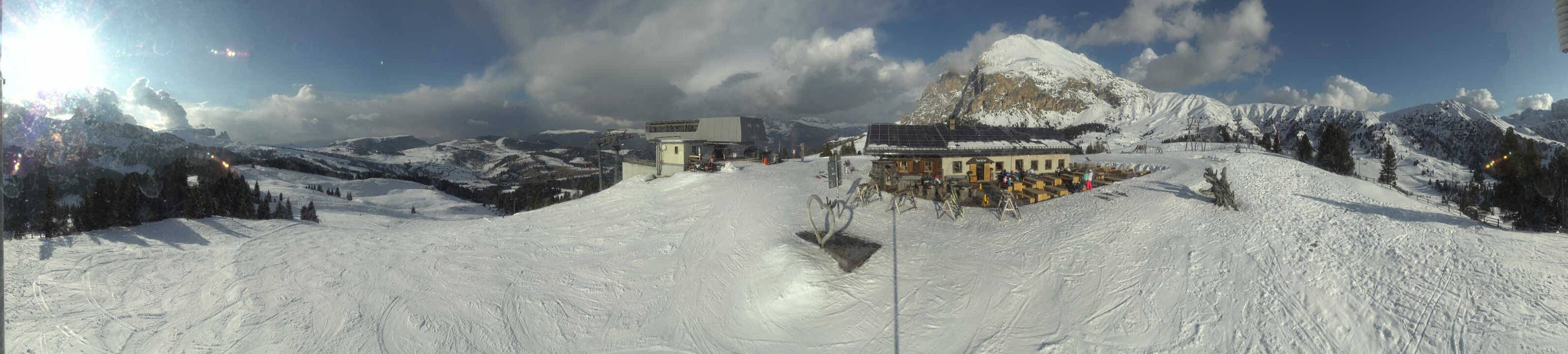 Archiv Foto Webcam Seiser Alm - Bergstation Florianlift