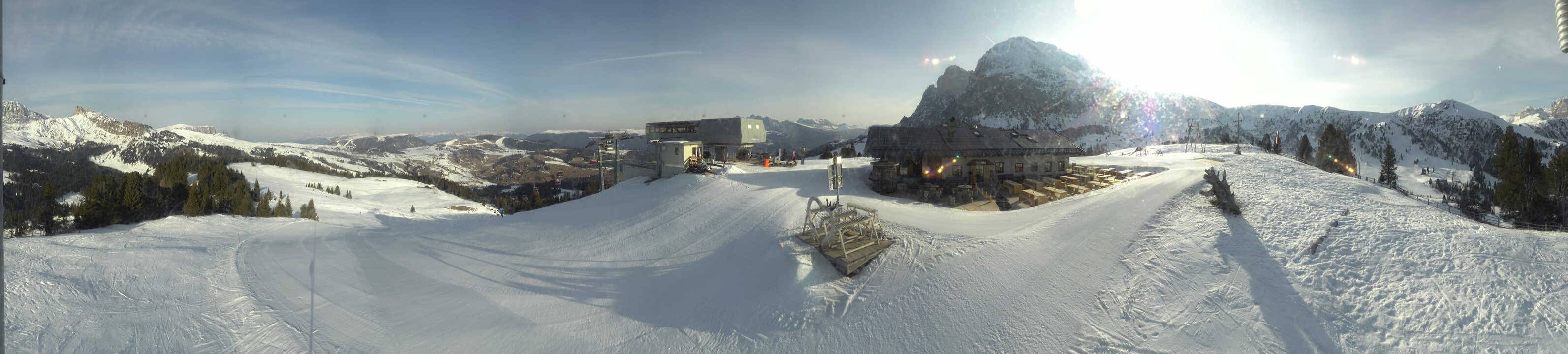 Archiv Foto Webcam Seiser Alm - Bergstation Florianlift