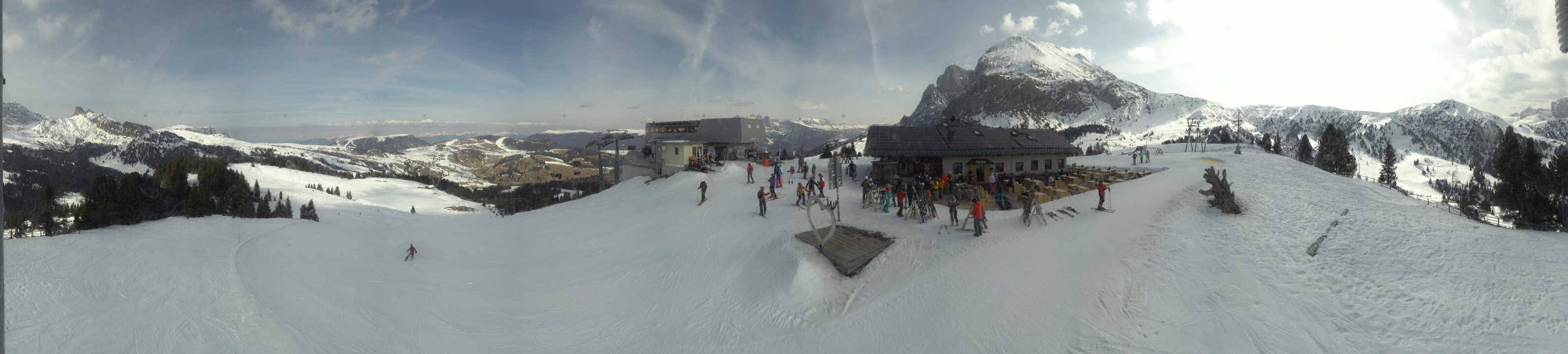 Archiv Foto Webcam Seiser Alm - Bergstation Florianlift