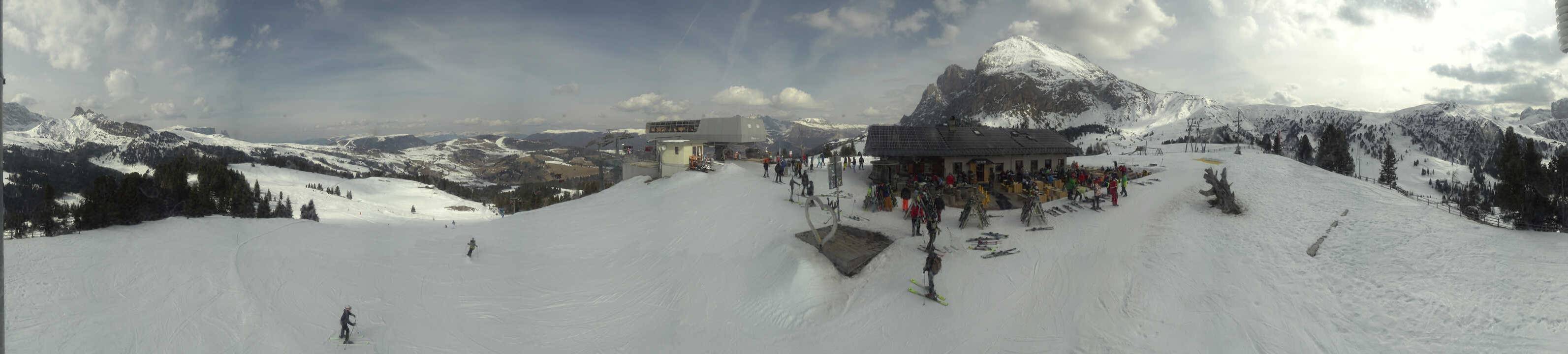 Archiv Foto Webcam Seiser Alm - Bergstation Florianlift