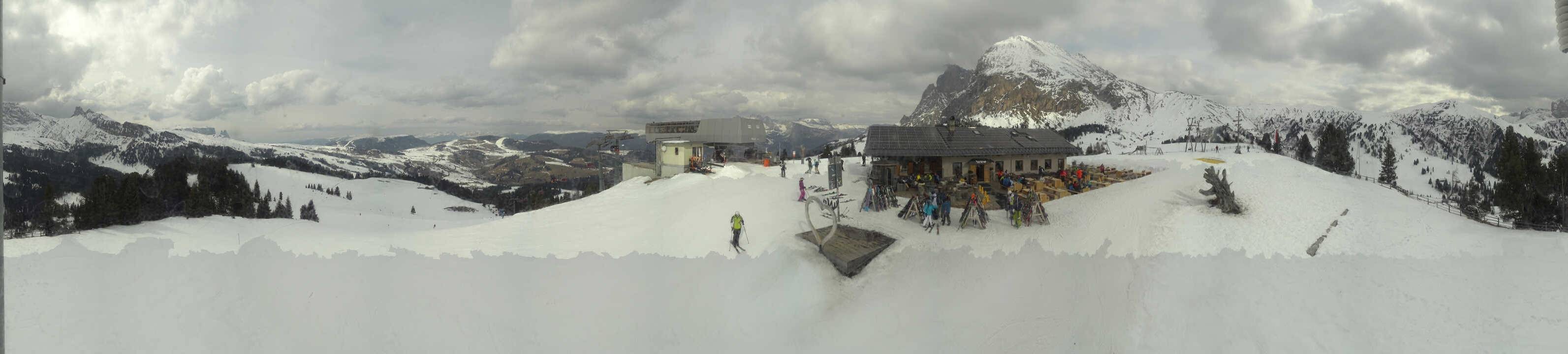 Archiv Foto Webcam Seiser Alm - Bergstation Florianlift