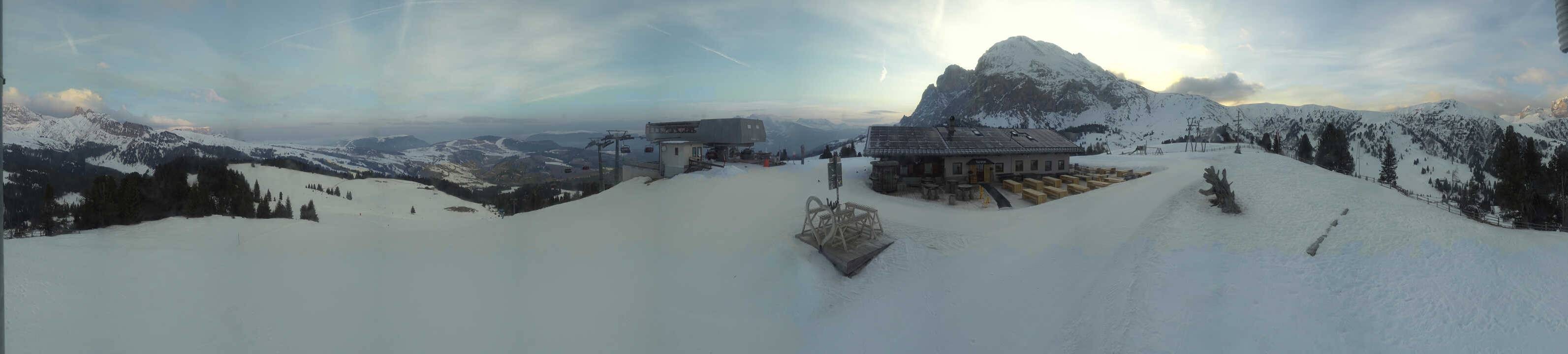 Archiv Foto Webcam Seiser Alm - Bergstation Florianlift