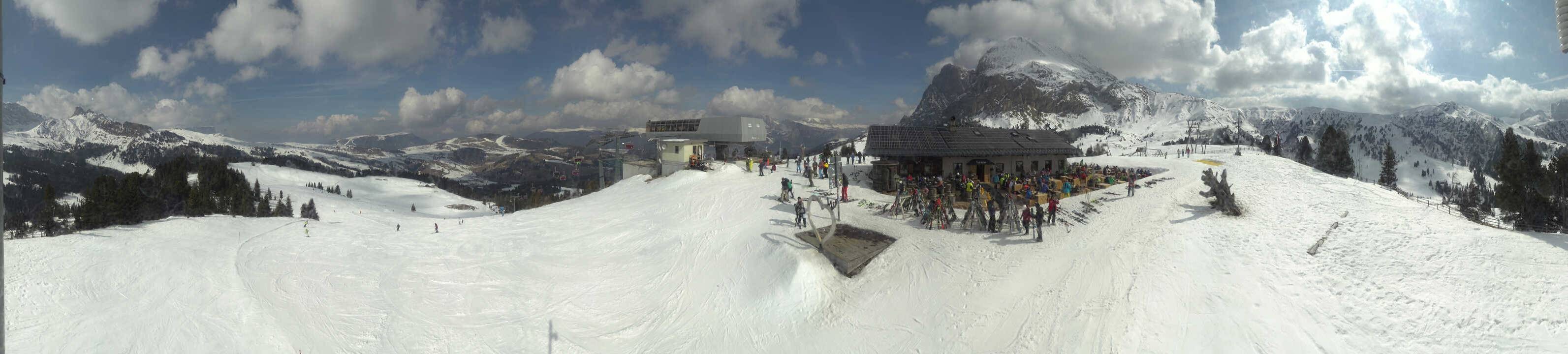 Archiv Foto Webcam Seiser Alm - Bergstation Florianlift