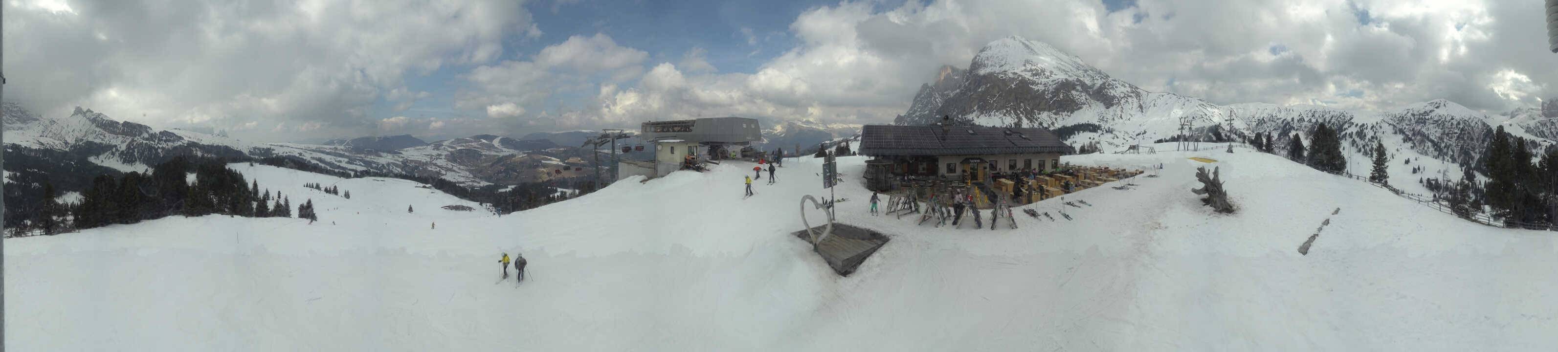Archiv Foto Webcam Seiser Alm - Bergstation Florianlift