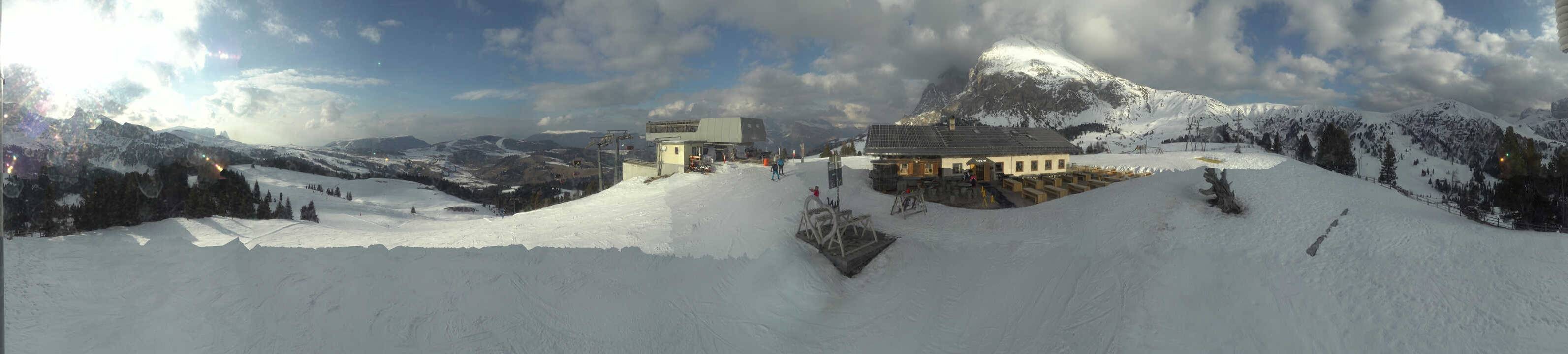 Archiv Foto Webcam Seiser Alm - Bergstation Florianlift