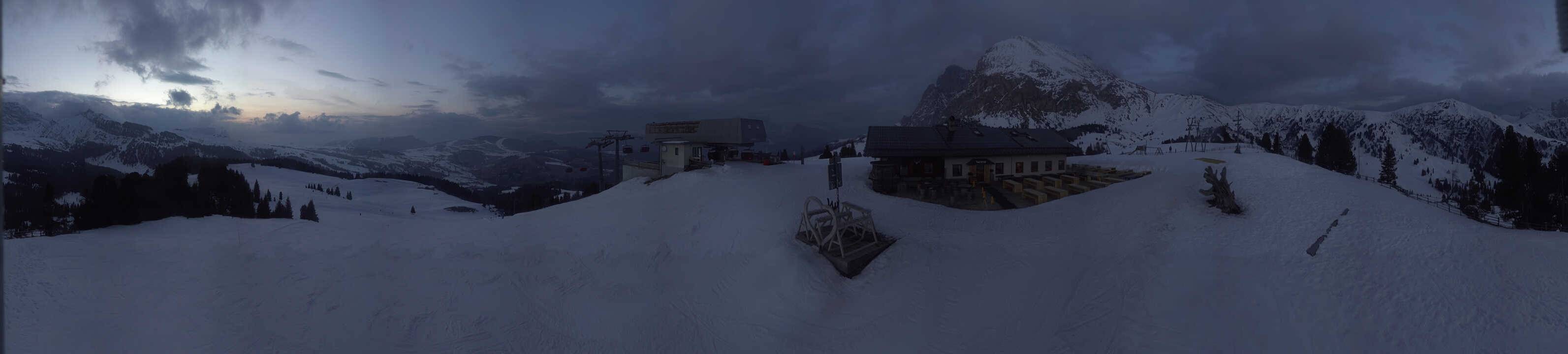 Archiv Foto Webcam Seiser Alm - Bergstation Florianlift