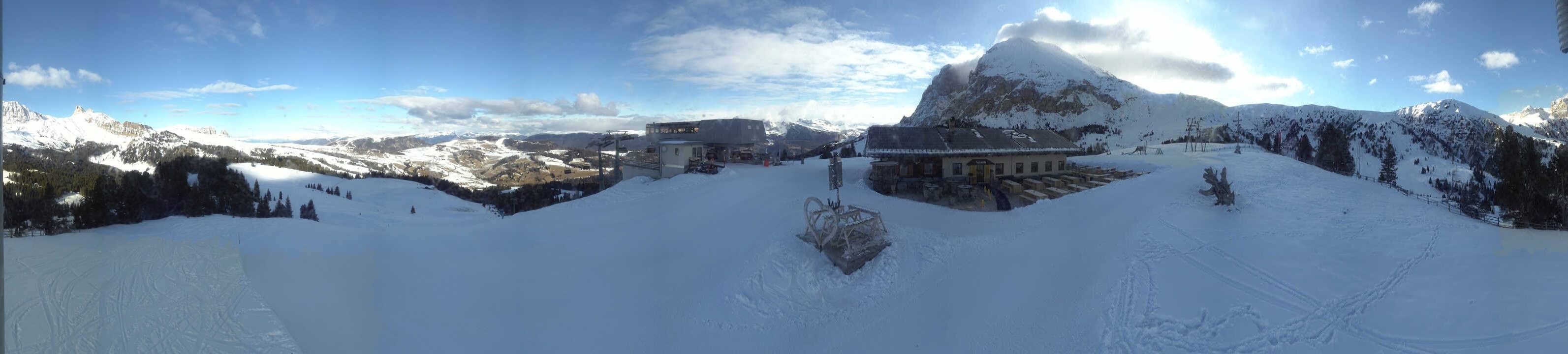 Archiv Foto Webcam Seiser Alm - Bergstation Florianlift