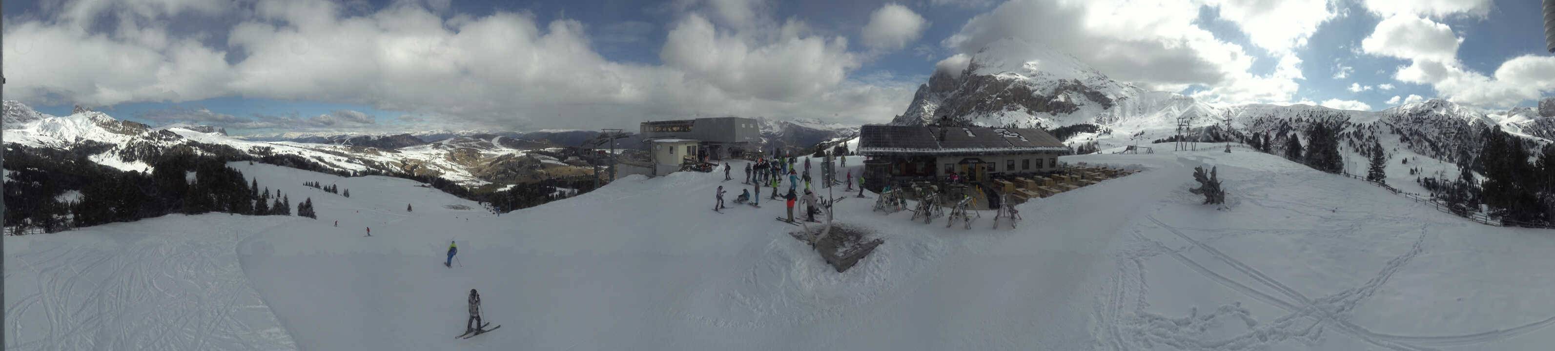 Archiv Foto Webcam Seiser Alm - Bergstation Florianlift