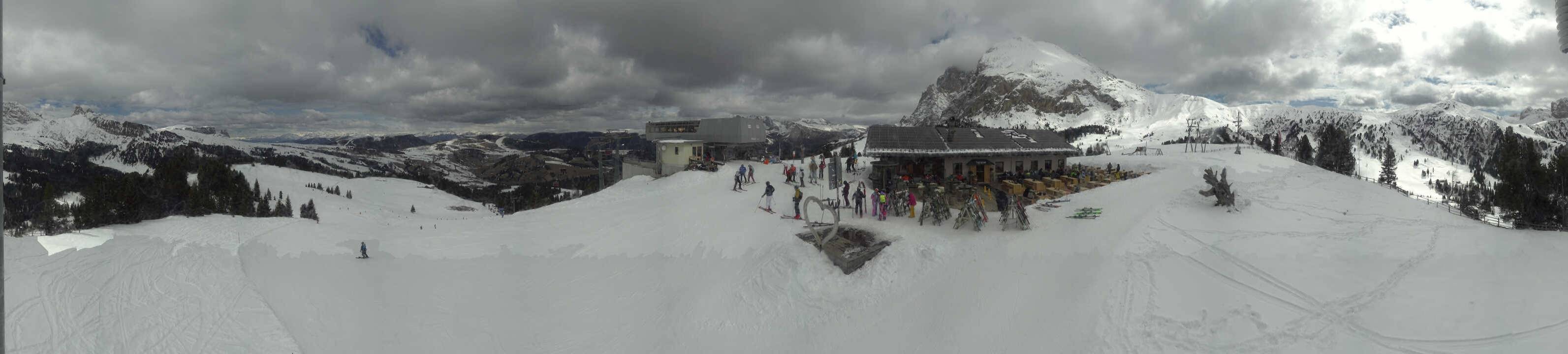 Archiv Foto Webcam Seiser Alm - Bergstation Florianlift
