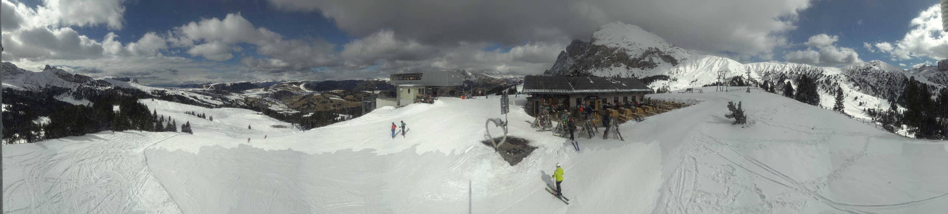 Archiv Foto Webcam Seiser Alm - Bergstation Florianlift