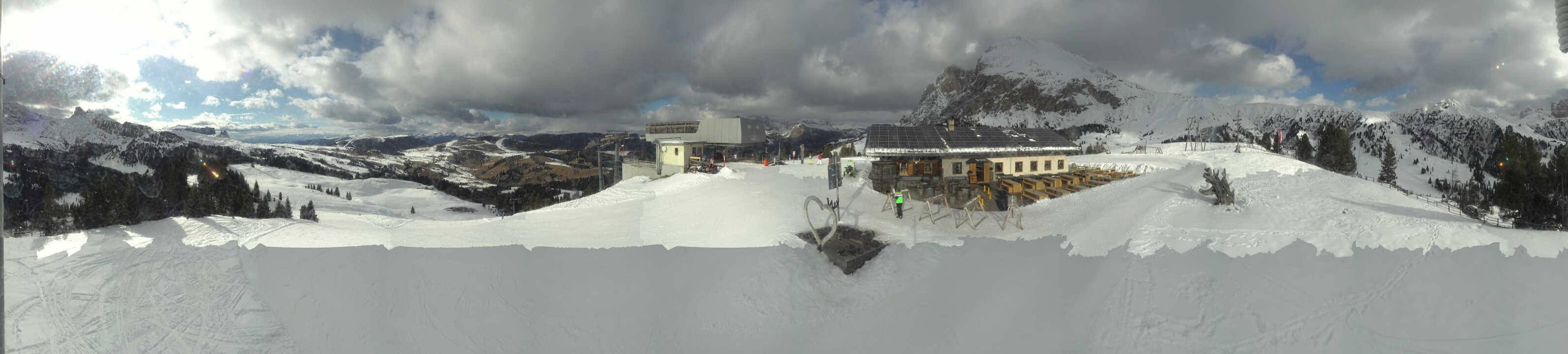 Archiv Foto Webcam Seiser Alm - Bergstation Florianlift