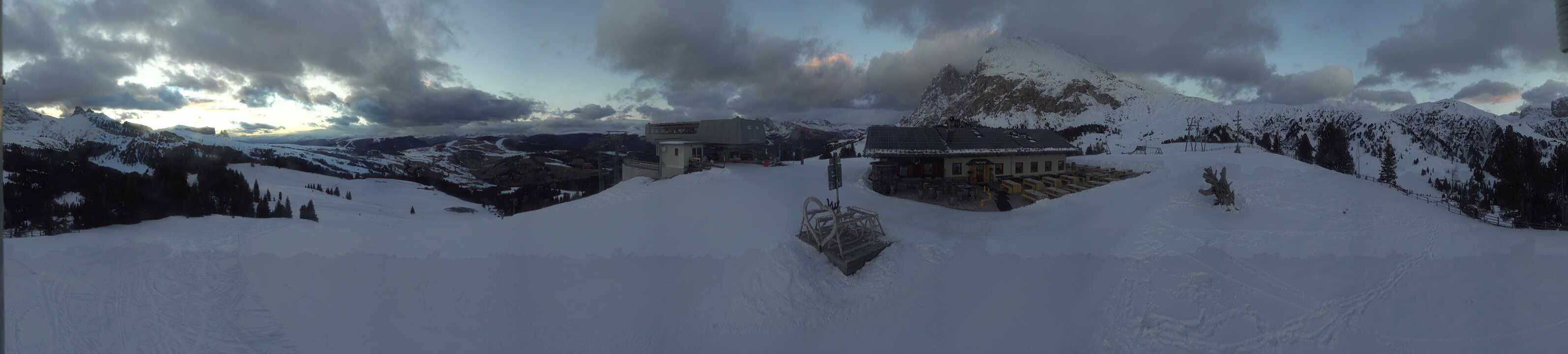 Archiv Foto Webcam Seiser Alm - Bergstation Florianlift