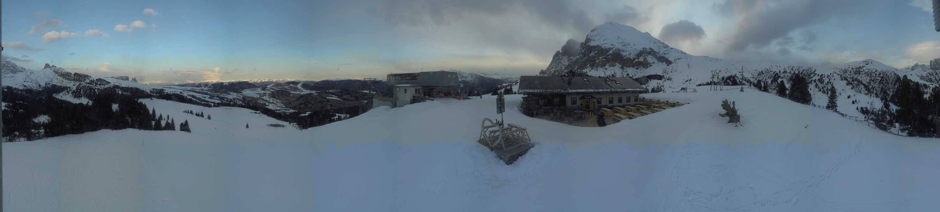 Archiv Foto Webcam Seiser Alm - Bergstation Florianlift