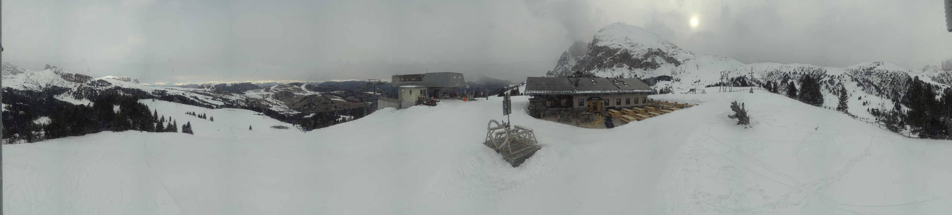 Archiv Foto Webcam Seiser Alm - Bergstation Florianlift