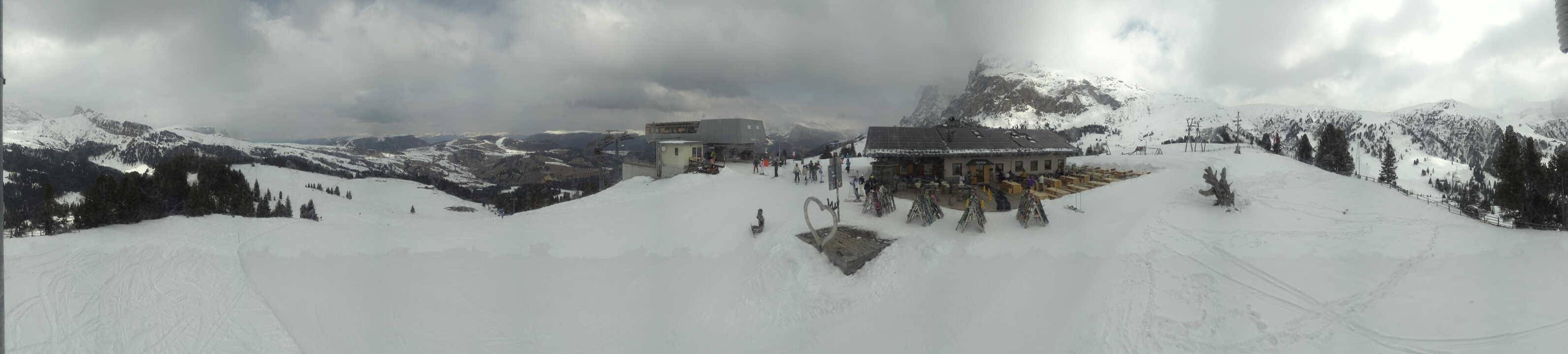 Archiv Foto Webcam Seiser Alm - Bergstation Florianlift
