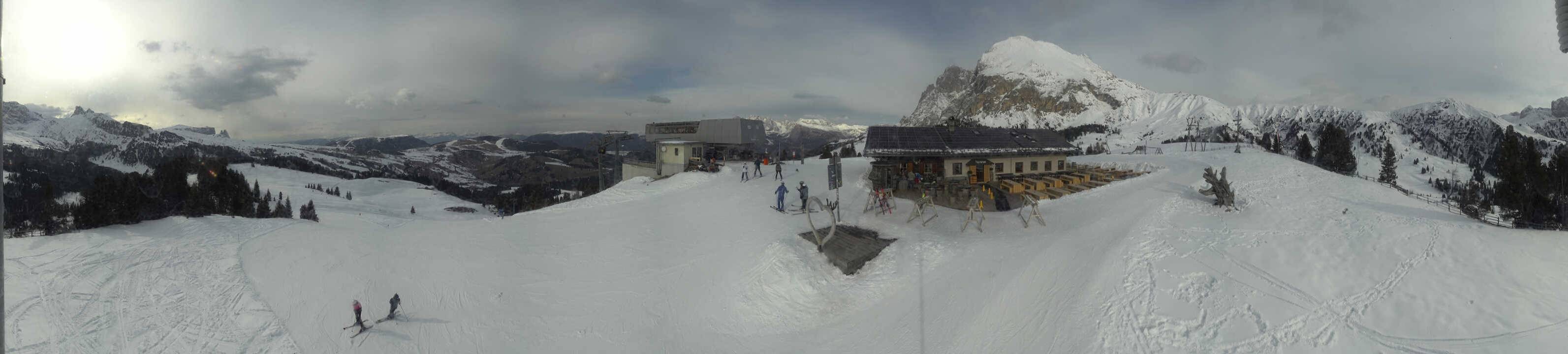 Archiv Foto Webcam Seiser Alm - Bergstation Florianlift