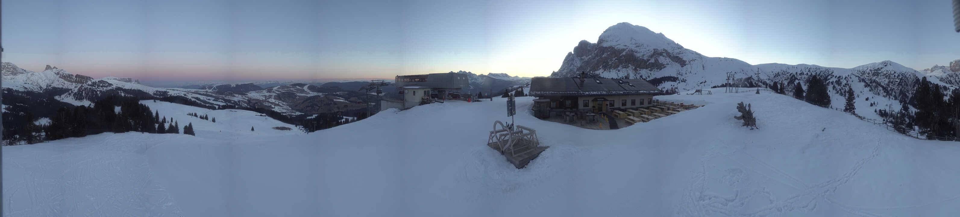 Archiv Foto Webcam Seiser Alm - Bergstation Florianlift