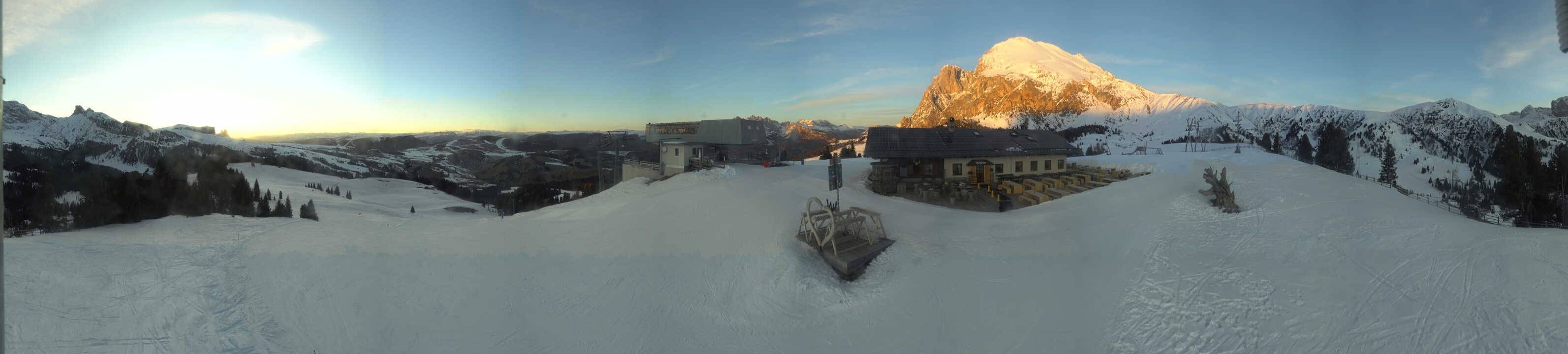Archiv Foto Webcam Seiser Alm - Bergstation Florianlift