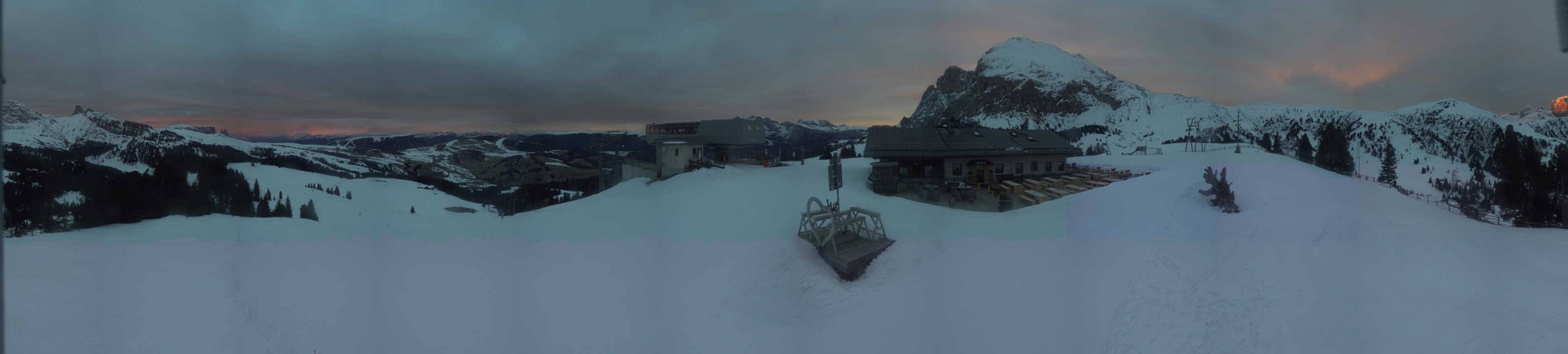 Archiv Foto Webcam Seiser Alm - Bergstation Florianlift