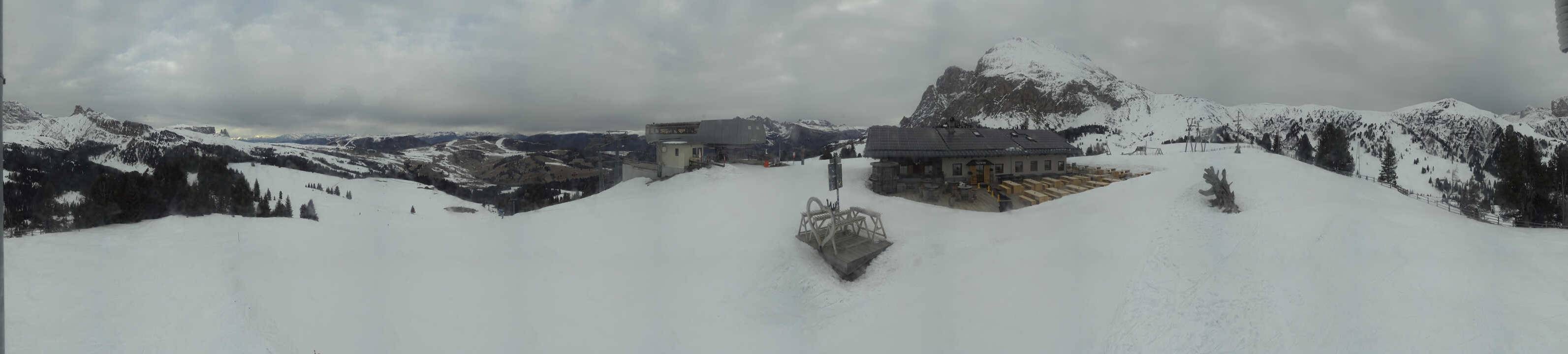 Archiv Foto Webcam Seiser Alm - Bergstation Florianlift