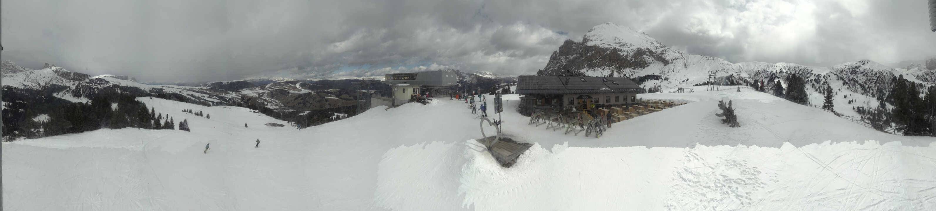 Archiv Foto Webcam Seiser Alm - Bergstation Florianlift