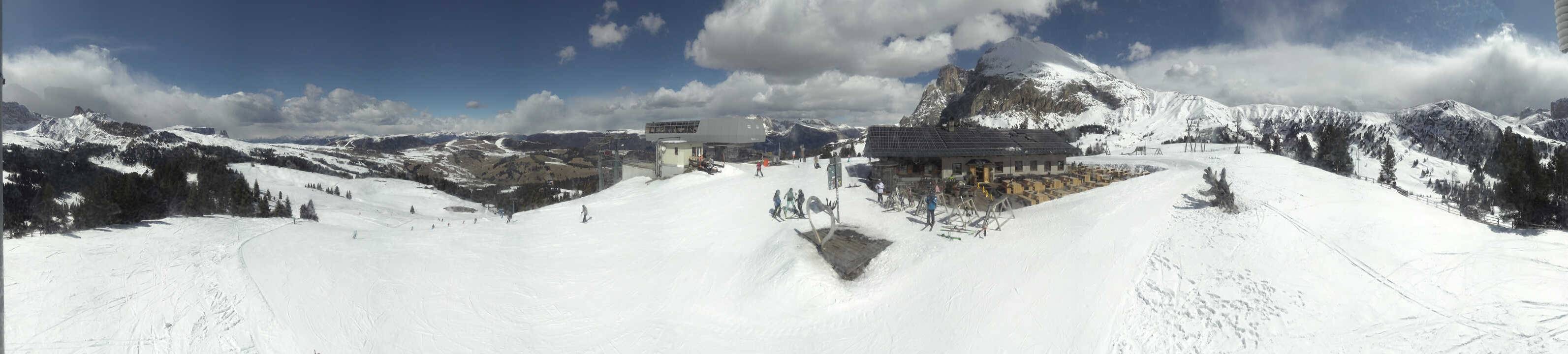 Archiv Foto Webcam Seiser Alm - Bergstation Florianlift