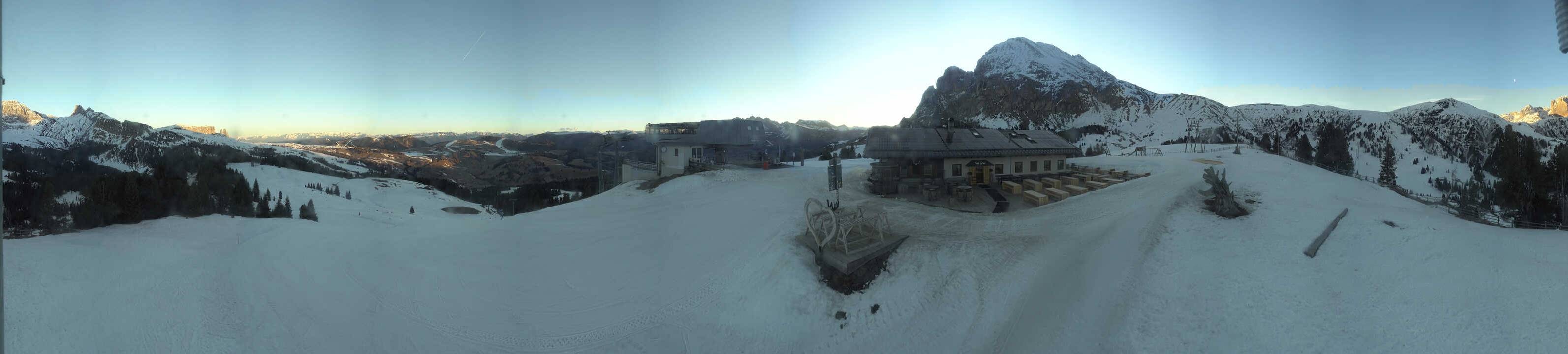 Archiv Foto Webcam Seiser Alm - Bergstation Florianlift