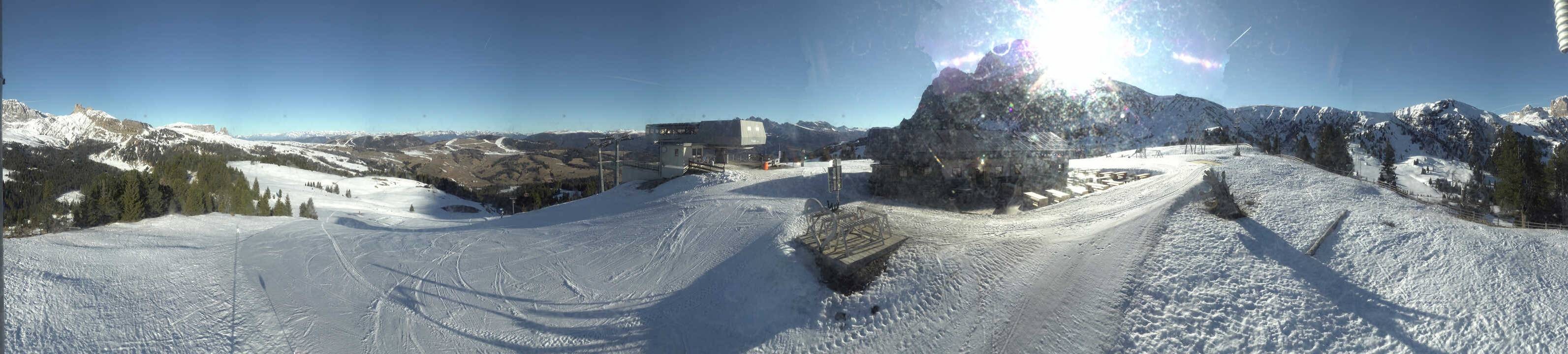 Archiv Foto Webcam Seiser Alm - Bergstation Florianlift