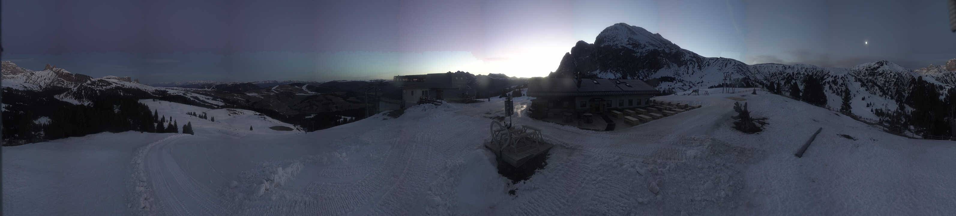 Archiv Foto Webcam Seiser Alm - Bergstation Florianlift