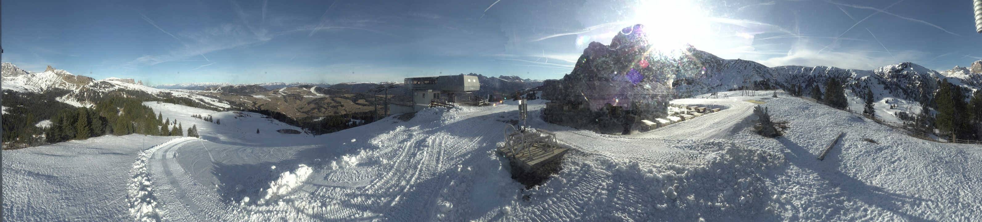 Archiv Foto Webcam Seiser Alm - Bergstation Florianlift