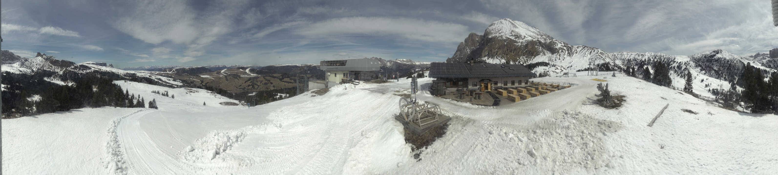 Archiv Foto Webcam Seiser Alm - Bergstation Florianlift