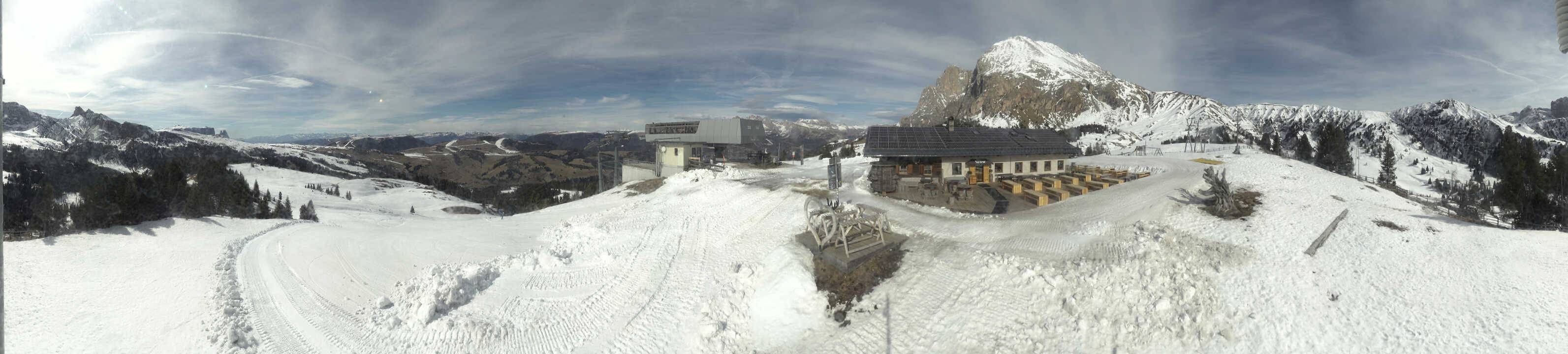 Archiv Foto Webcam Seiser Alm - Bergstation Florianlift