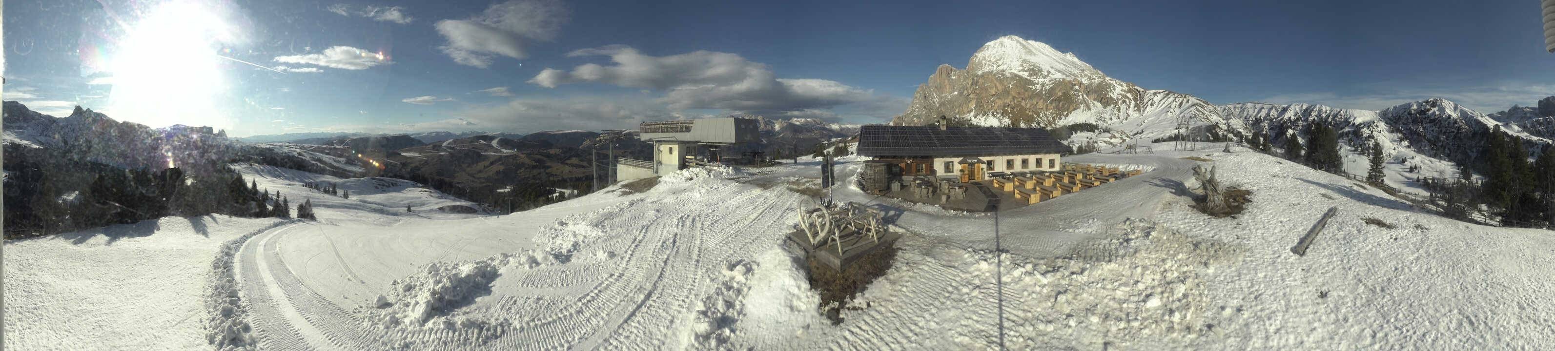 Archiv Foto Webcam Seiser Alm - Bergstation Florianlift