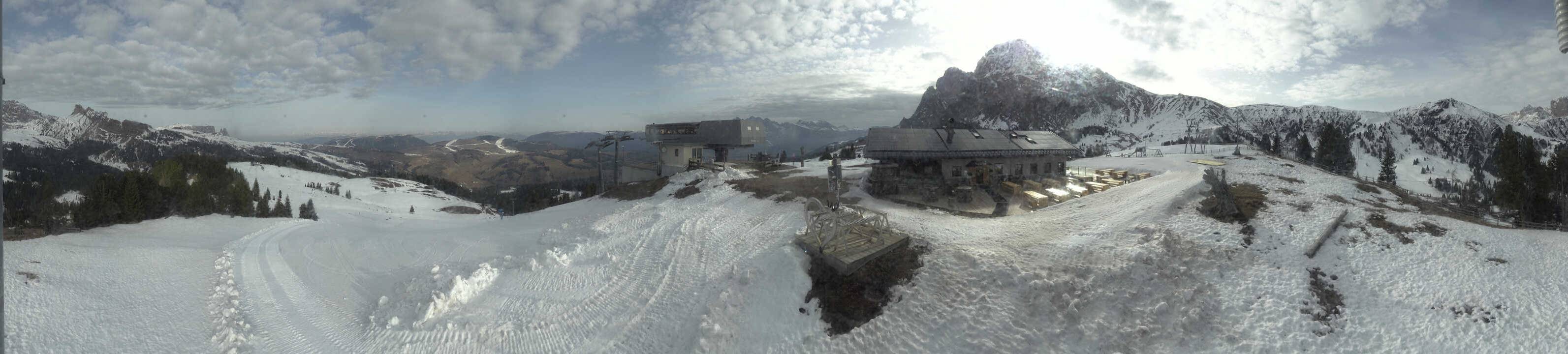 Archiv Foto Webcam Seiser Alm - Bergstation Florianlift