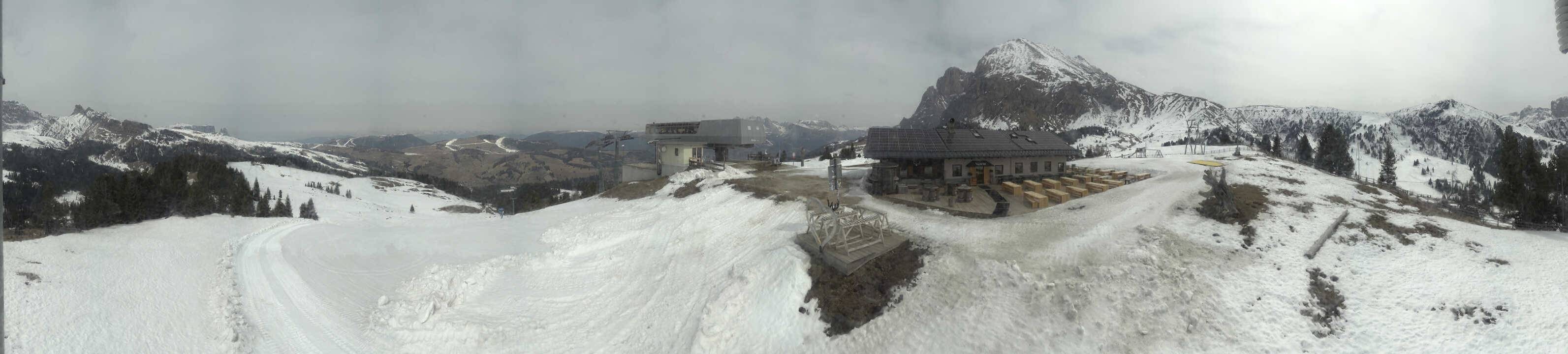 Archiv Foto Webcam Seiser Alm - Bergstation Florianlift