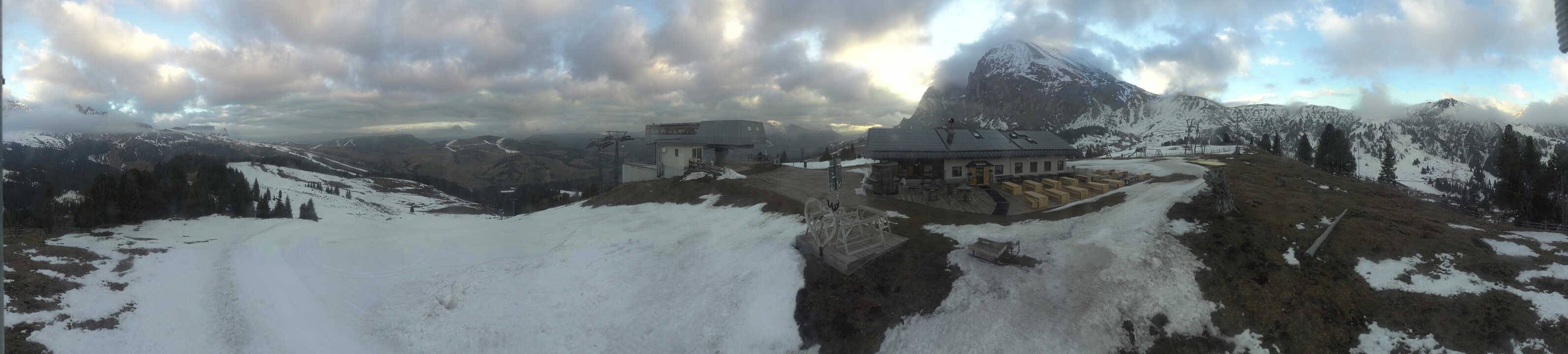 Archiv Foto Webcam Seiser Alm - Bergstation Florianlift