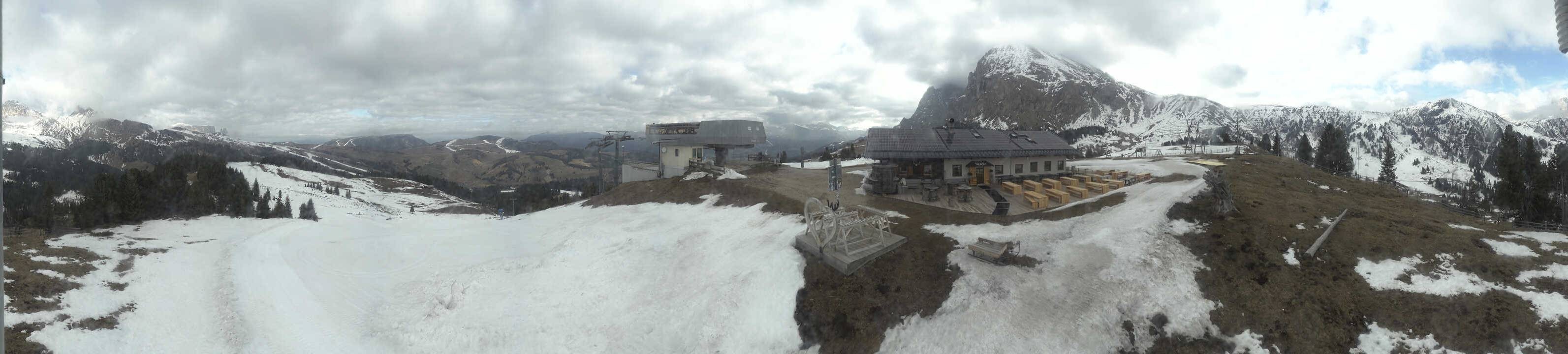 Archiv Foto Webcam Seiser Alm - Bergstation Florianlift