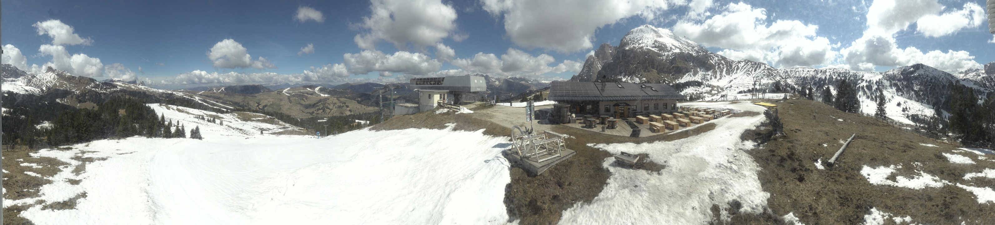 Archiv Foto Webcam Seiser Alm - Bergstation Florianlift