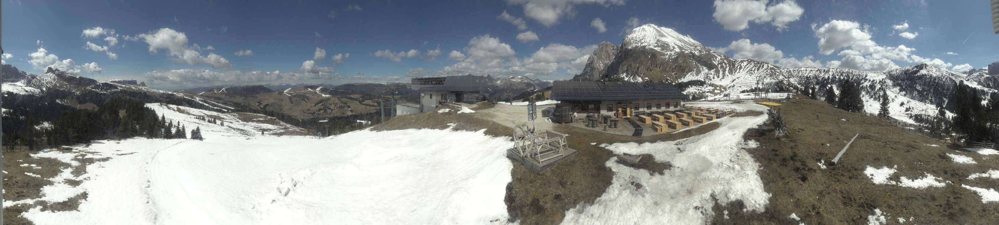 Archiv Foto Webcam Seiser Alm - Bergstation Florianlift