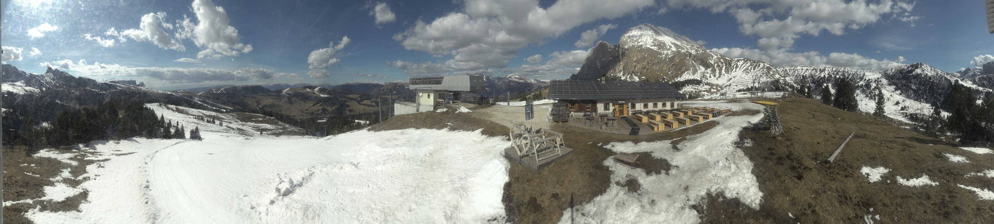 Archiv Foto Webcam Seiser Alm - Bergstation Florianlift