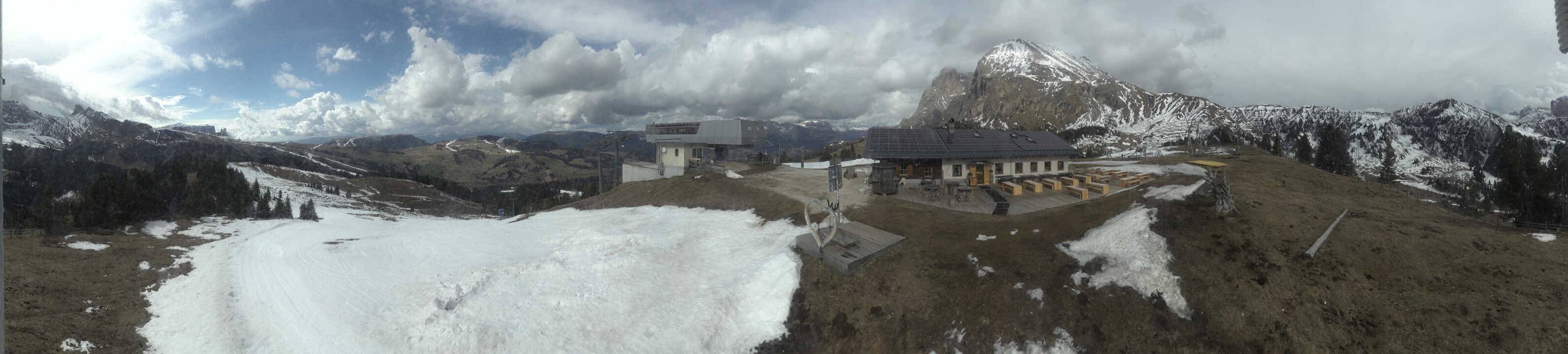 Archiv Foto Webcam Seiser Alm - Bergstation Florianlift