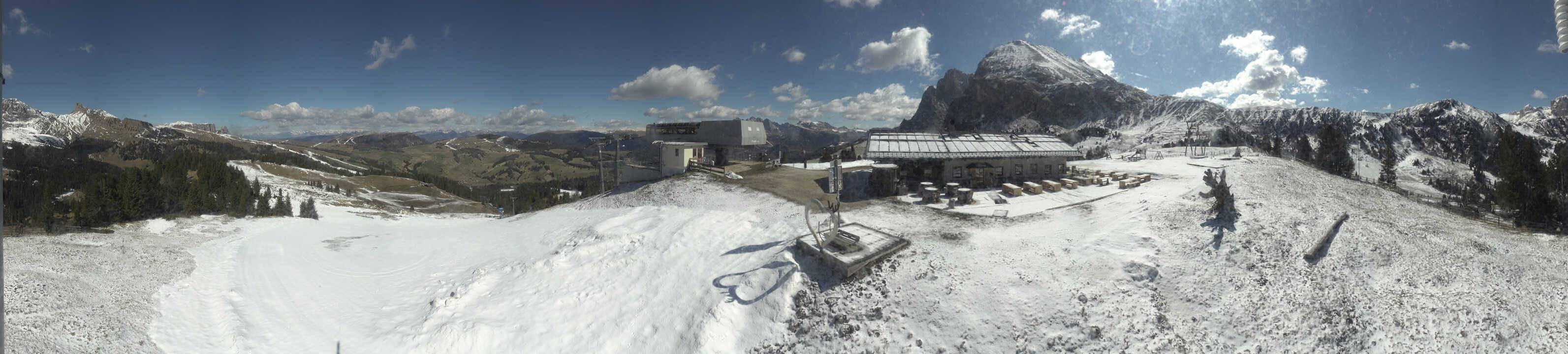 Archiv Foto Webcam Seiser Alm - Bergstation Florianlift