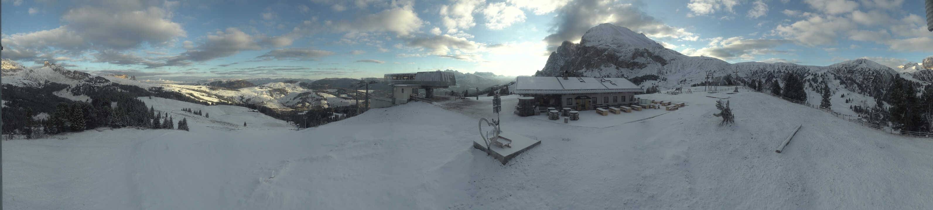 Archiv Foto Webcam Seiser Alm - Bergstation Florianlift