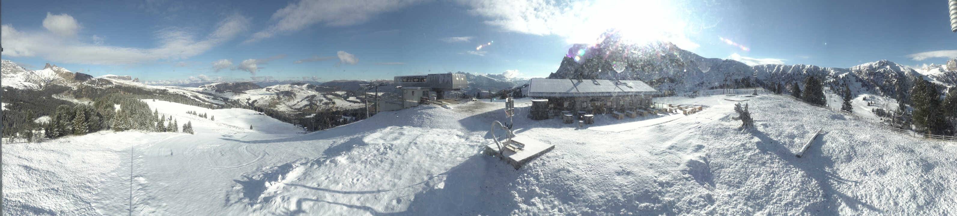Archiv Foto Webcam Seiser Alm - Bergstation Florianlift