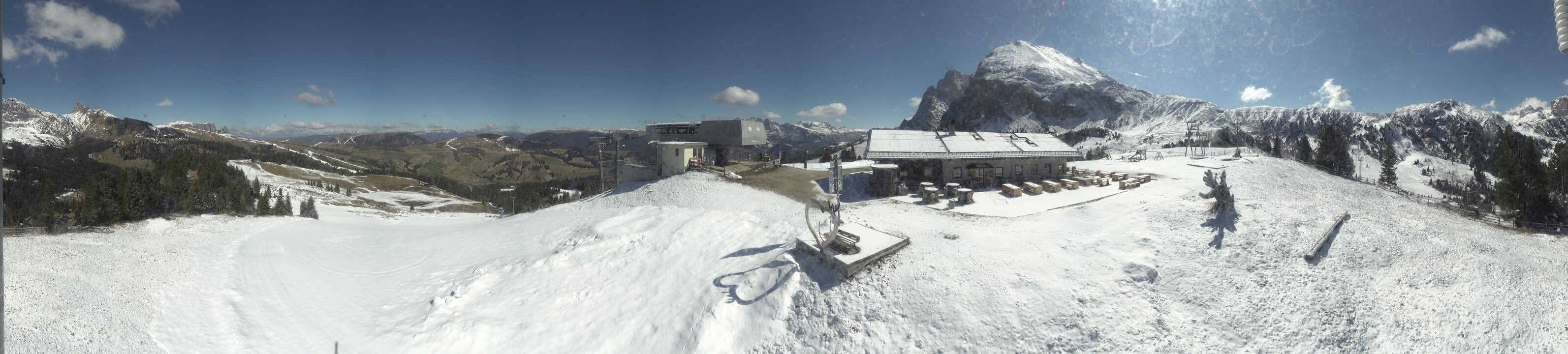 Archiv Foto Webcam Seiser Alm - Bergstation Florianlift