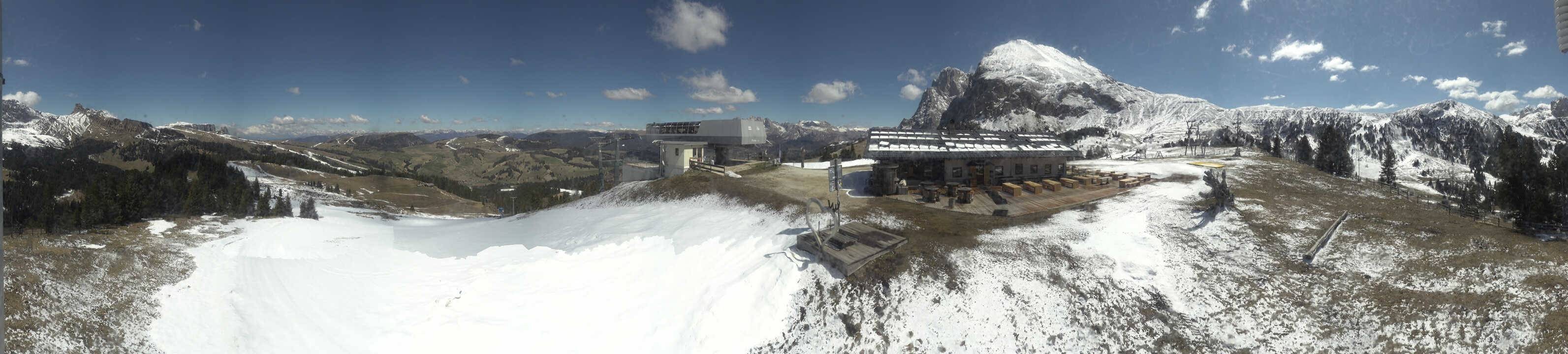 Archiv Foto Webcam Seiser Alm - Bergstation Florianlift