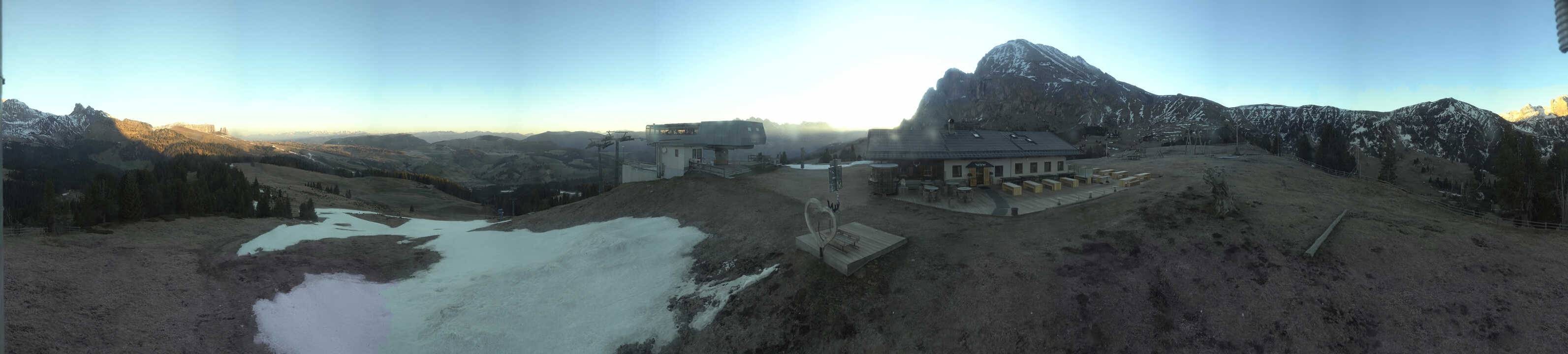 Archiv Foto Webcam Seiser Alm - Bergstation Florianlift